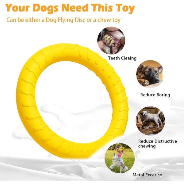 Hundtuggleksak, oförstörbar leksak för hundar, tuggleksak för valpar A