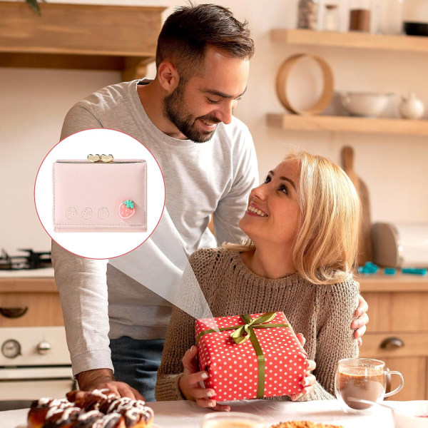 1PC Joli Portefeuille en Cuir pour Femme, Porte-Cartes de crédit