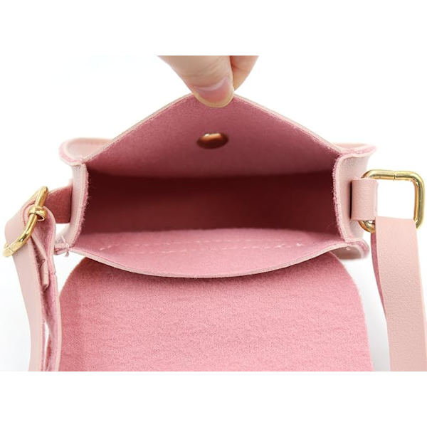 Barn Jenter Småbarn Mini Skulder Veske Crossbody Veske med Dusker