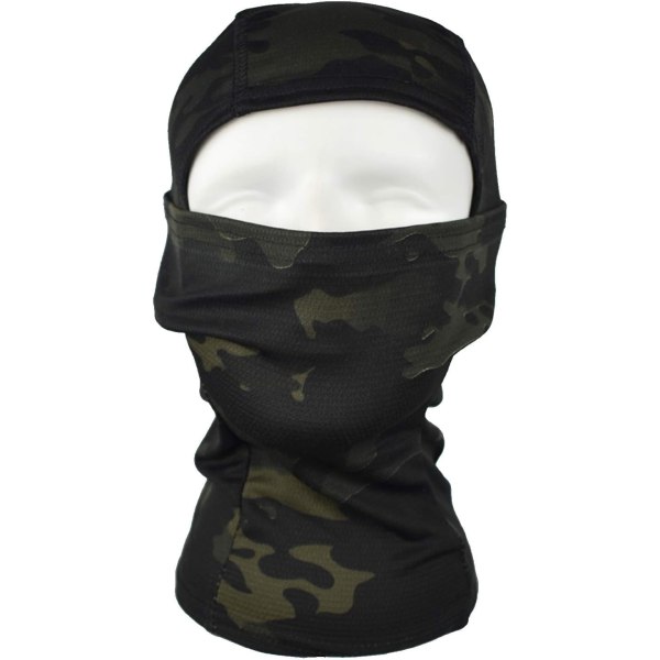 Ninja huppari naamiointi kommandopipo, taktinen ilmapistooli pehmeä full face