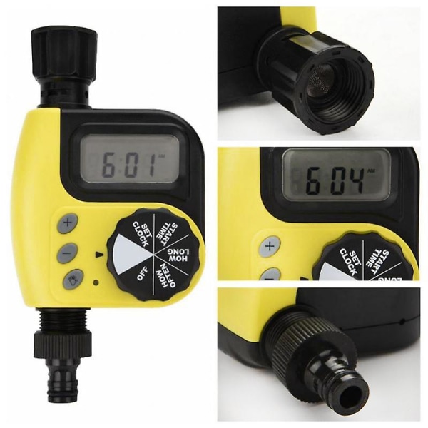 Automatisk bevattningstimer, programmerbar digital slangkrantimer