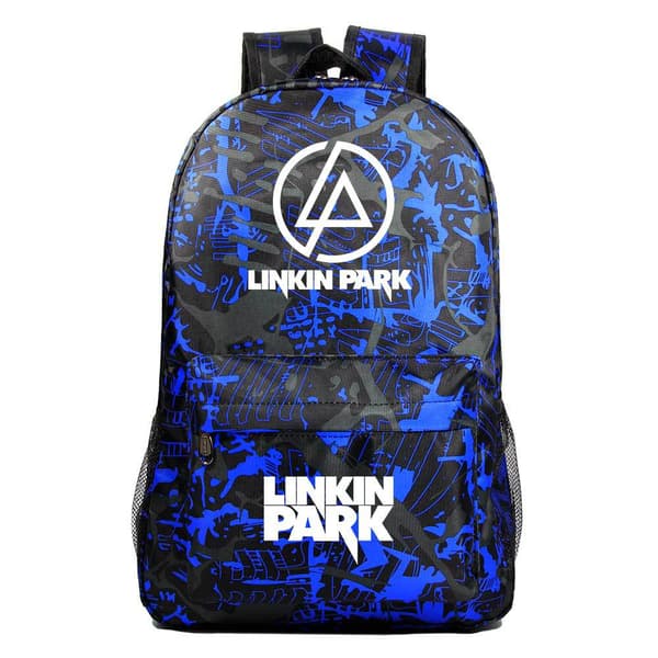 Linkin Park Casual Ryggsäck För Pojkar, Grå