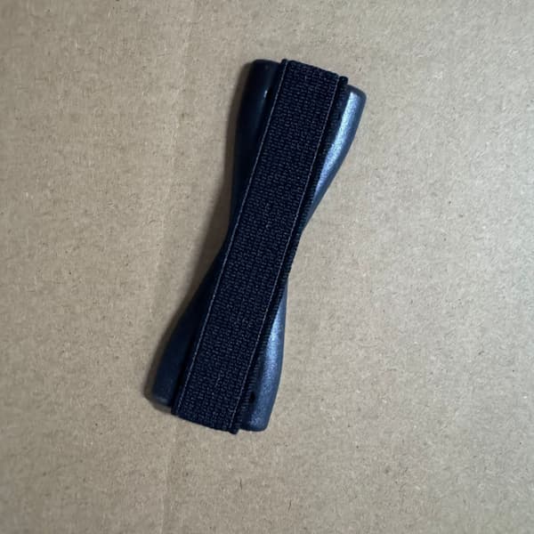 5-pak - Mobilholder - Holder til Mobil / Mobilring / Greb Sort