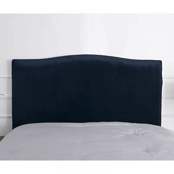 Navyblå elastisk hodegavltrekk for hodegavl 140-170 cm, 150 cm