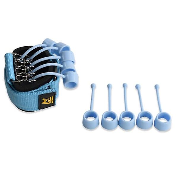 Finger Extensor Exerciser Hand Yoga Resistance Band Strength Trai