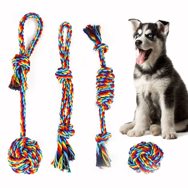 Hundleksak, Repleksak, Tuggleksak, Interaktiv Hund, för Små/M