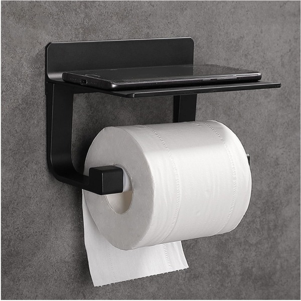 WC-paperiteline seinälle kiinnitettävä WC-paperiteline itseliimautuva