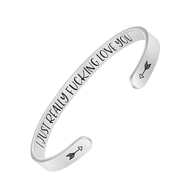 Inspirerende armbånd til kvinder, mor, personlig gave til hende E