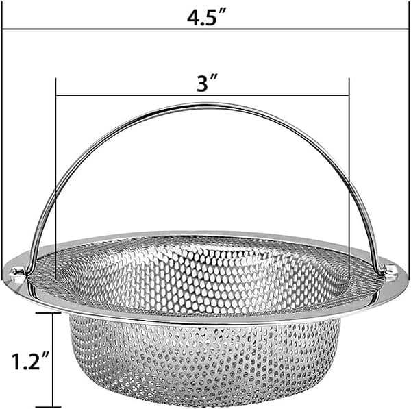 Kökssilsil, 2-pack sil med handtag, 4\"