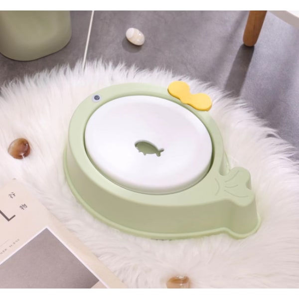 1pc Splash Proof Anti Wetting Mouth Mustache Drinking Water Bowl