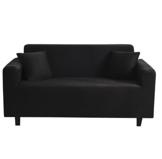 Sofaovertrekk all-inclusive ensfarget elastisk sofaovertrekk for alle s
