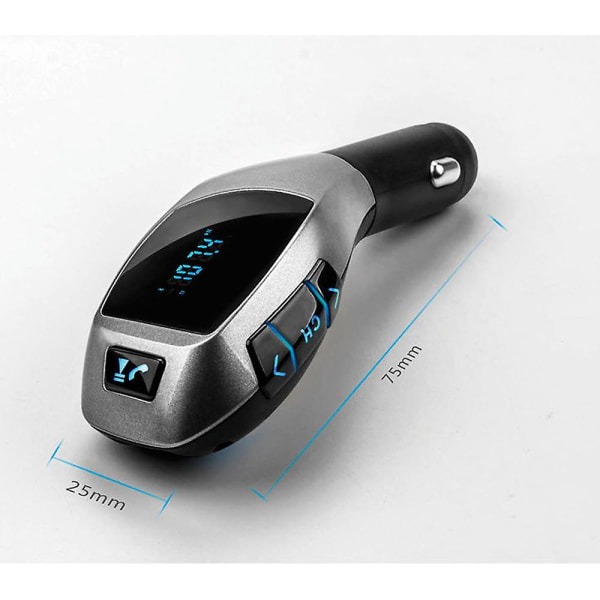Handsfree-sett Bluetooth-billader USB-port SD-kort