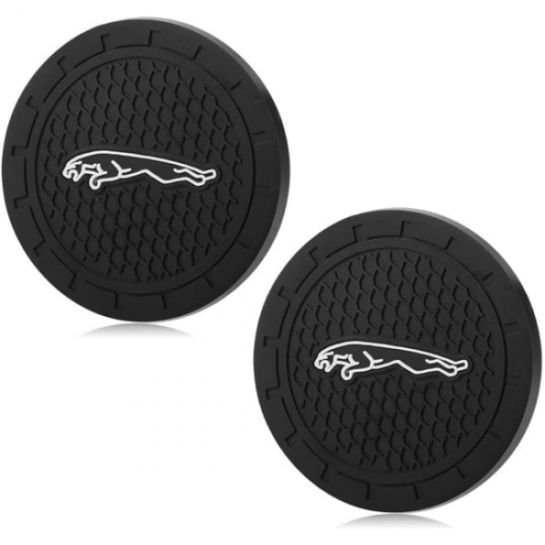 2 stk. Jaguar kopholder indsats coasters 2,75 tommer coaster com