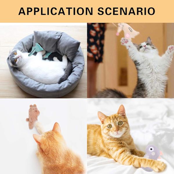 5 st kattmyntaleksaker kattmyntaleksaker katt plysch kattmyntaleksaker interaktiv