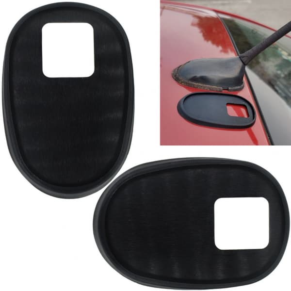 2-pack antennpackning, gummipackning för antennbas för VW Opel Sko