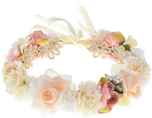 Hodebånd for kvinner - Blomster - Blomsterkrone - Blomsterkrone - For