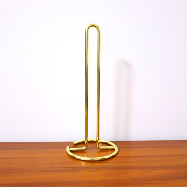 Gullpapirhåndkleholder benkeplate, kjøkkenhåndkleholder for Kitc