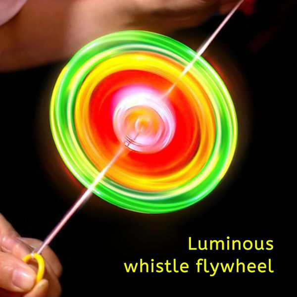 2 kpl Flash Pull Line Led Flywheel Hot Fire Wheel Glow Flywheel W