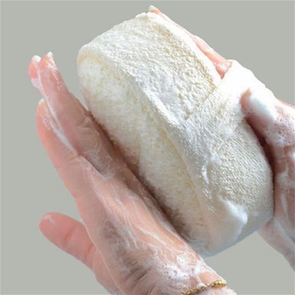 2-pack exfoliating badlakan och ryggsvampar
