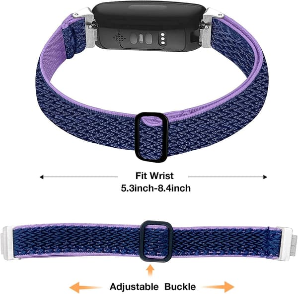 Elastisk rem kompatibel med Samsung Galaxy Fit-e, blød justerbar