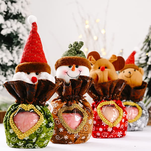 Candy Apple Christmas Candy Bag Pack Gavepose Julekake Ba