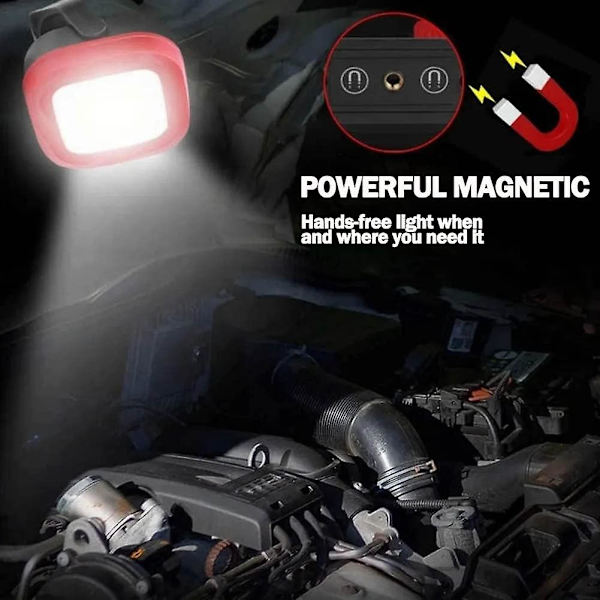 Ladattava LED-työvalo magneetilla ja USB:llä, tarkastusvalo