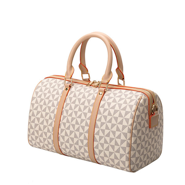 Resväska Unisex Gym Bag Bärbar Stor Kapacitet Kort Resväska Yoga Väska Axel Rems Väska, 1st-vit