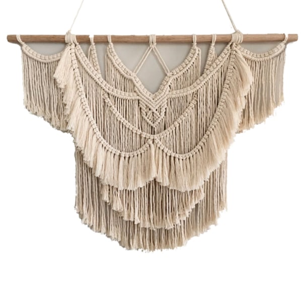 Macrame Vægophæng Gobelin Håndvævet Boheme Stil Dekoration