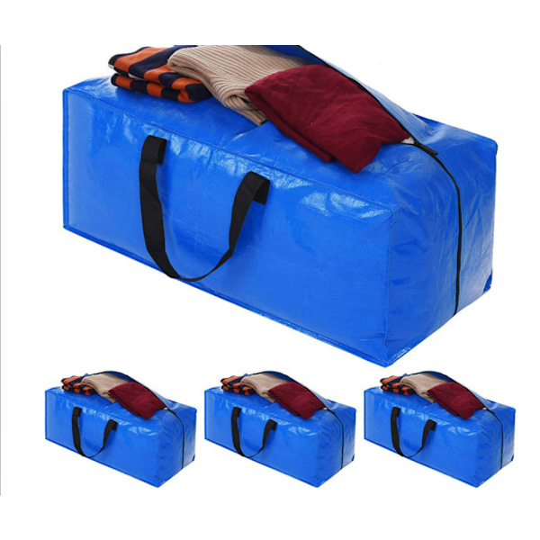 2-pack extra stora förvaringsväskor med ryggsäcksremmar, flytt, transport