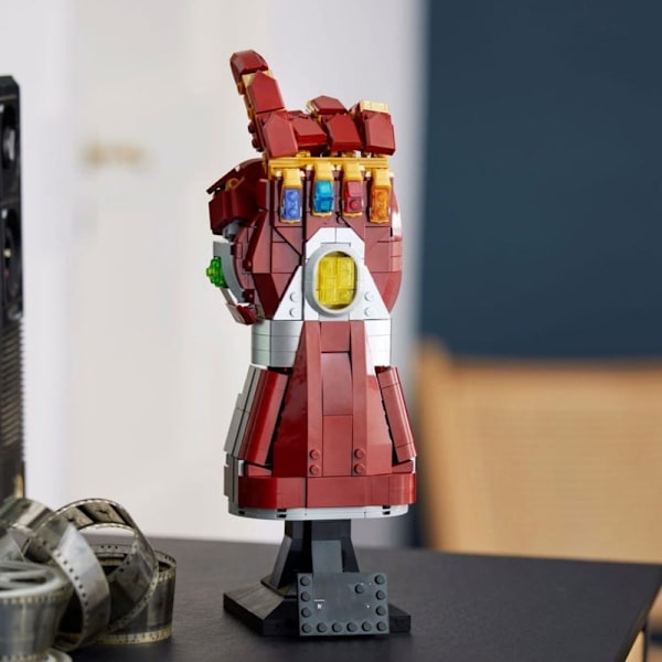 Nano Infinity Gauntlet Samleobjekt Iron Man Handske med Infinity S
