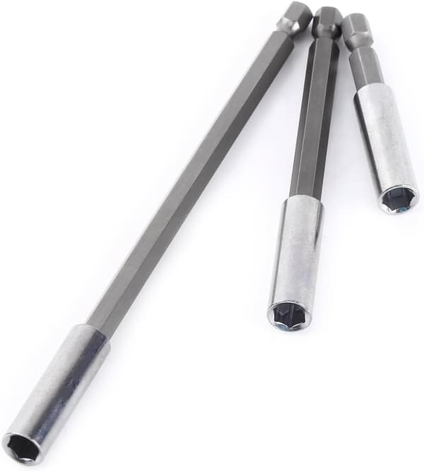 3 magnetiske sekskant skaft elektrisk drill forlengelse, egnet for m