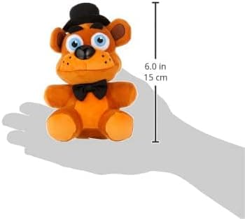 Five Nights at Freddy's Freddy Fazbear Plush, 6", Brown