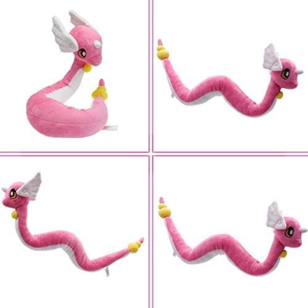 25 tommer lang dejlig Dragonair Pludsedukke Fyldt Legetøj Bedste Gave til