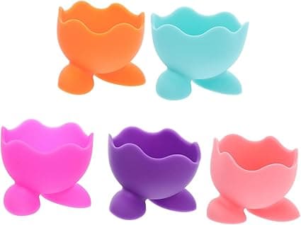 5-pack Makeup Svampställ - Bärbar Makeupförvaring - Skönhetsägg