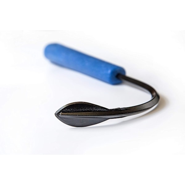 Smidd stålblad - Resirkulert plasthåndtak - Ergonomisk desi