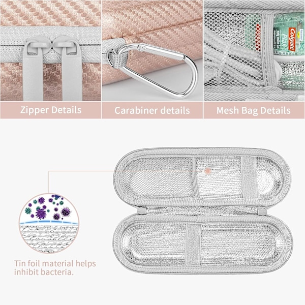 Kulta, sopii Philips Sonicare sähköhammasharjan koteloon, c