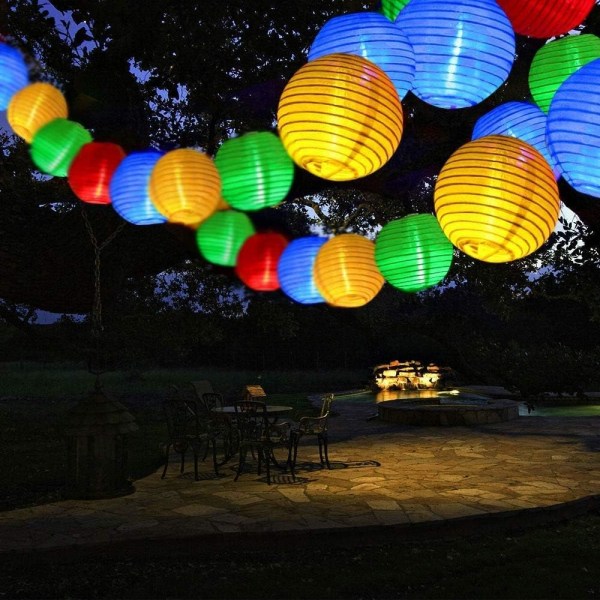 Pearl rare LED Solar Fairy Light 6,5m 30st solar lantern färg [Energiklass A+++]