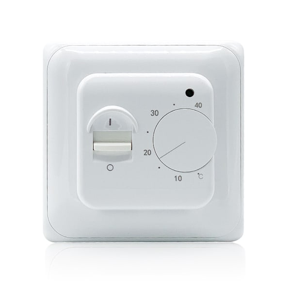 1pc Manuell elektrisk golvvärme termostat med AC 220v 16a pro