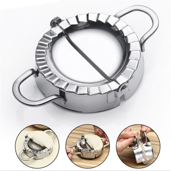 Stor Empanada Maker, 6\" Empanada Maker i Rustfritt Stål, Bakverk, Poc