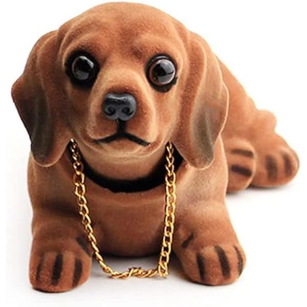 Bil Dekoration Nikkende Hund Ornamenter Høj Emulering Kreativ Hund