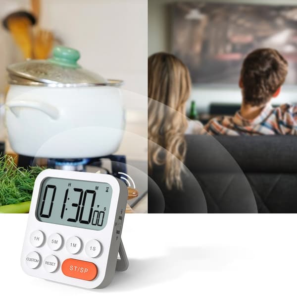 Køkken Timer, Køkken Timer, Digital Stoppur og Nedtællingstimer