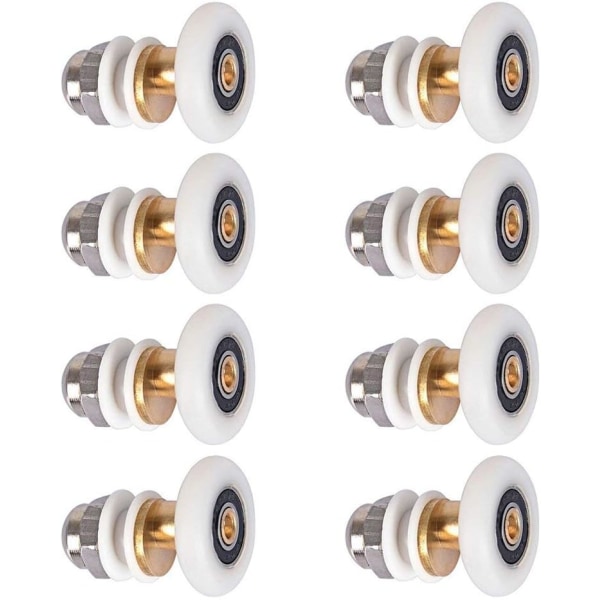 8 pieces of shower door replacement roller door sliding rollers,