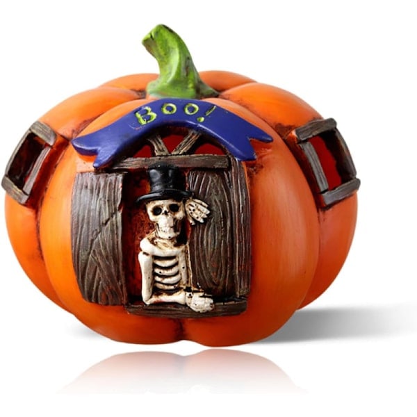 Halloween pumpa skalle lampa, kreativ hartspump
