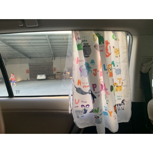 Bilsolskyddsgardin för sidofönster Baby Barn Barnsolskydd