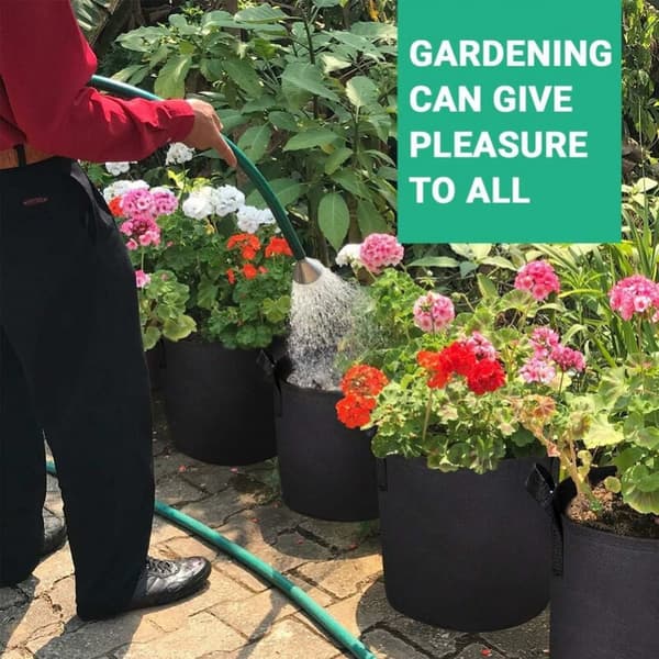 3 st Plantväxtsäckar, 7 Gallon Non-Woven Planteringsväskor