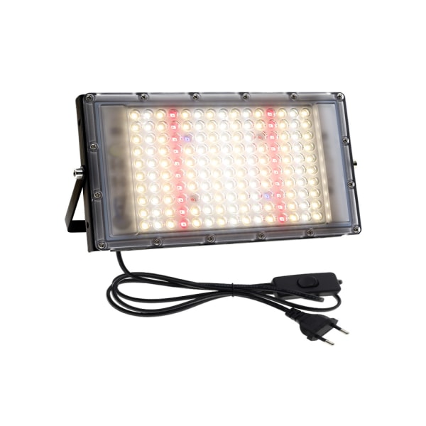 300W Grow Light, Dual Optical Lins, Full Spectrum Plant Lamp for
