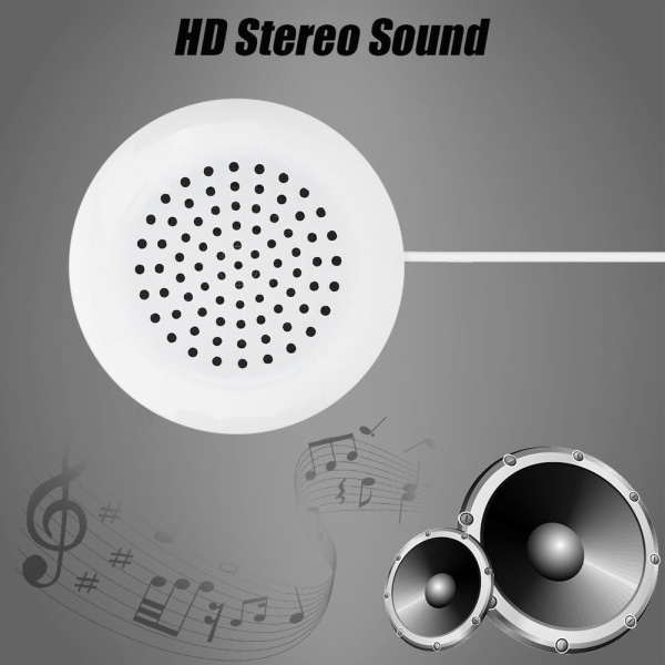 Mini-stereokaiutin, uusi DIY-tyynykaiutin 3,5 mm:n minstereokaiutin