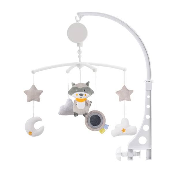 Baby Mobile Vugge Musikalsk Sengklokke - Serie Sengklokke, Hvid