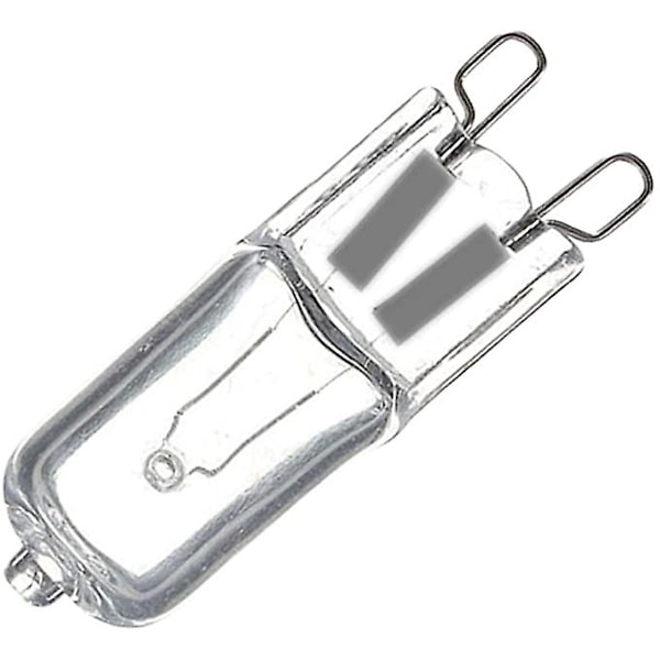 G9-ljuskälla, dimbar G9-halogenlampa, varmvit 40W 1000 lumen