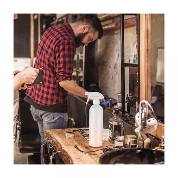 (Hvit) 3 stk Sprayflasker, 500ML Tomme Sprayflasker, Plast